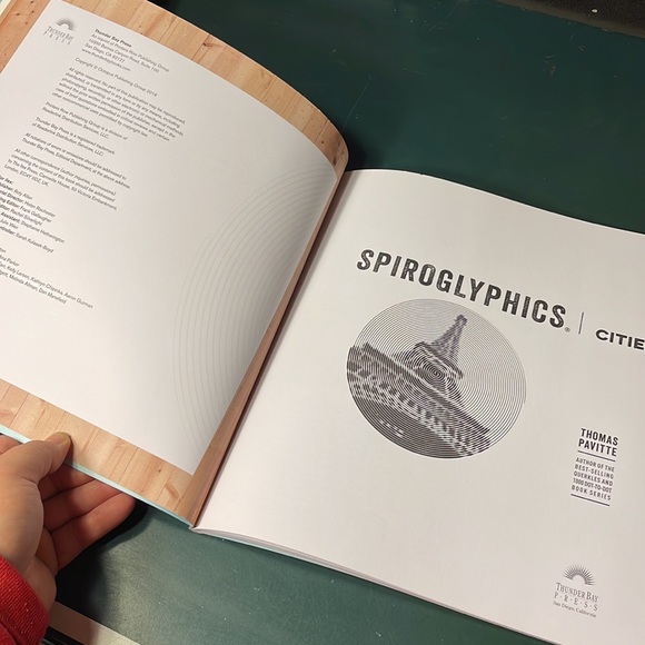 Spiroglyphics: Cities by Thomas Pavitte Coloring Activity Book - Picture 3 of 5